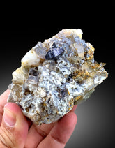 Natural Rare Anatase Crystals with Quartz, Anatase Specimen, Raw Mineral, Anatase from Baluchistan Pakistan - 237 gram